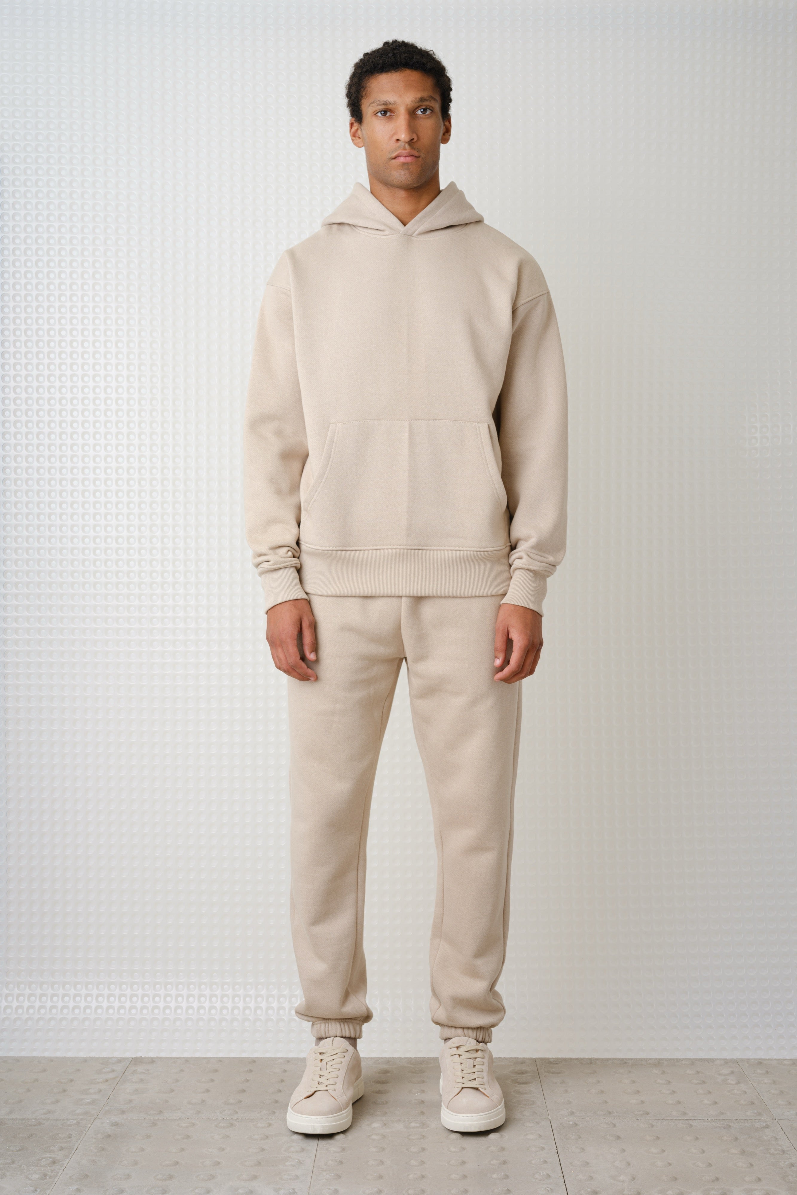 Swansen - 450GSM Brush Back Hoodie - Putty