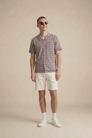 Morala Shirt - Red Print