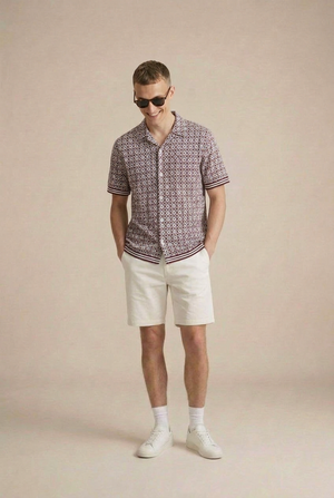 Morala Shirt - Red Print