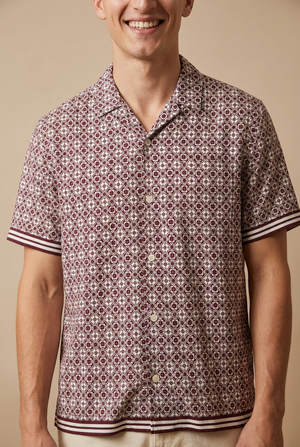 Morala Shirt - Red Print