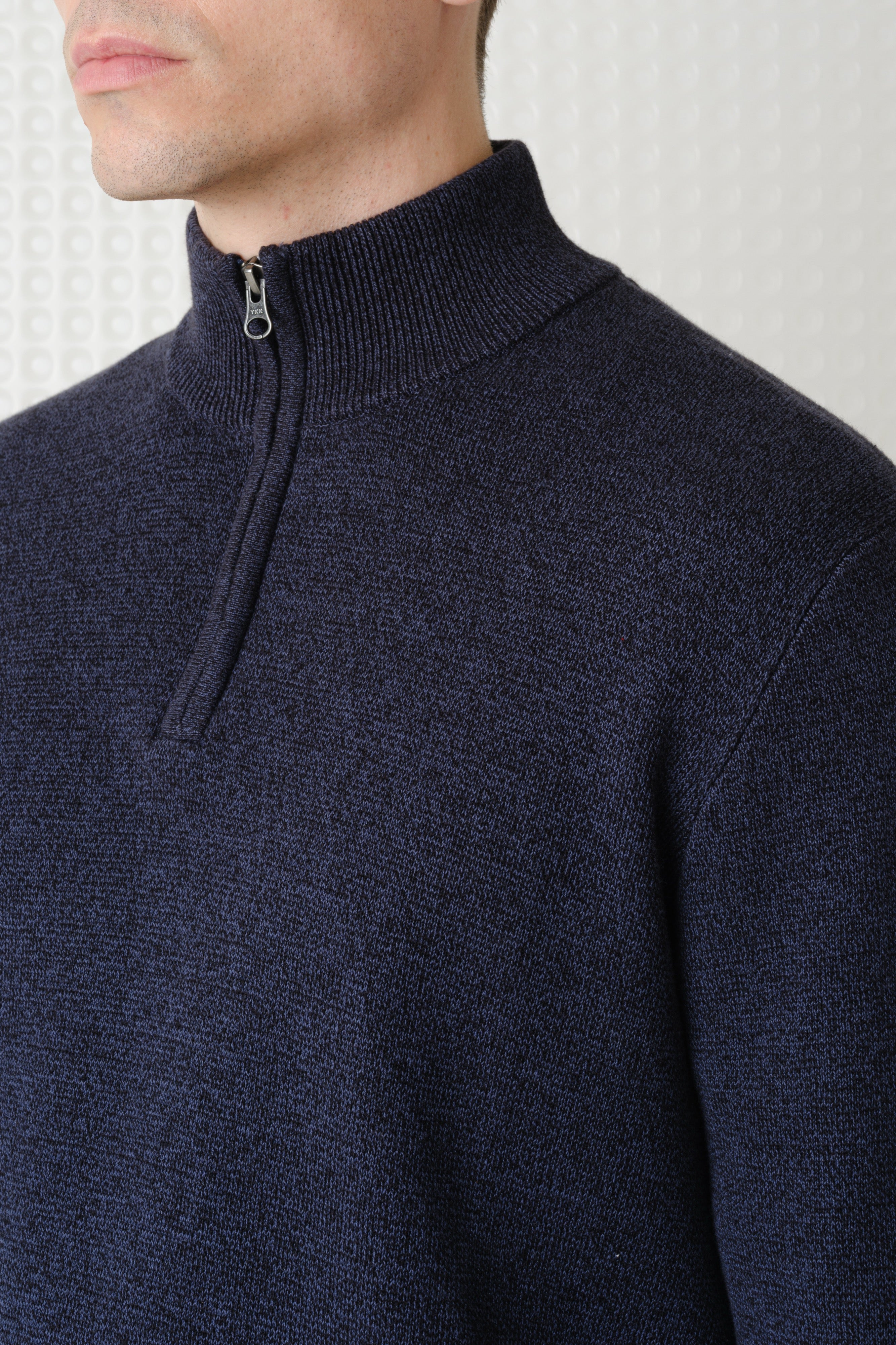 Arlon - Quarter Zip - Black Indigo
