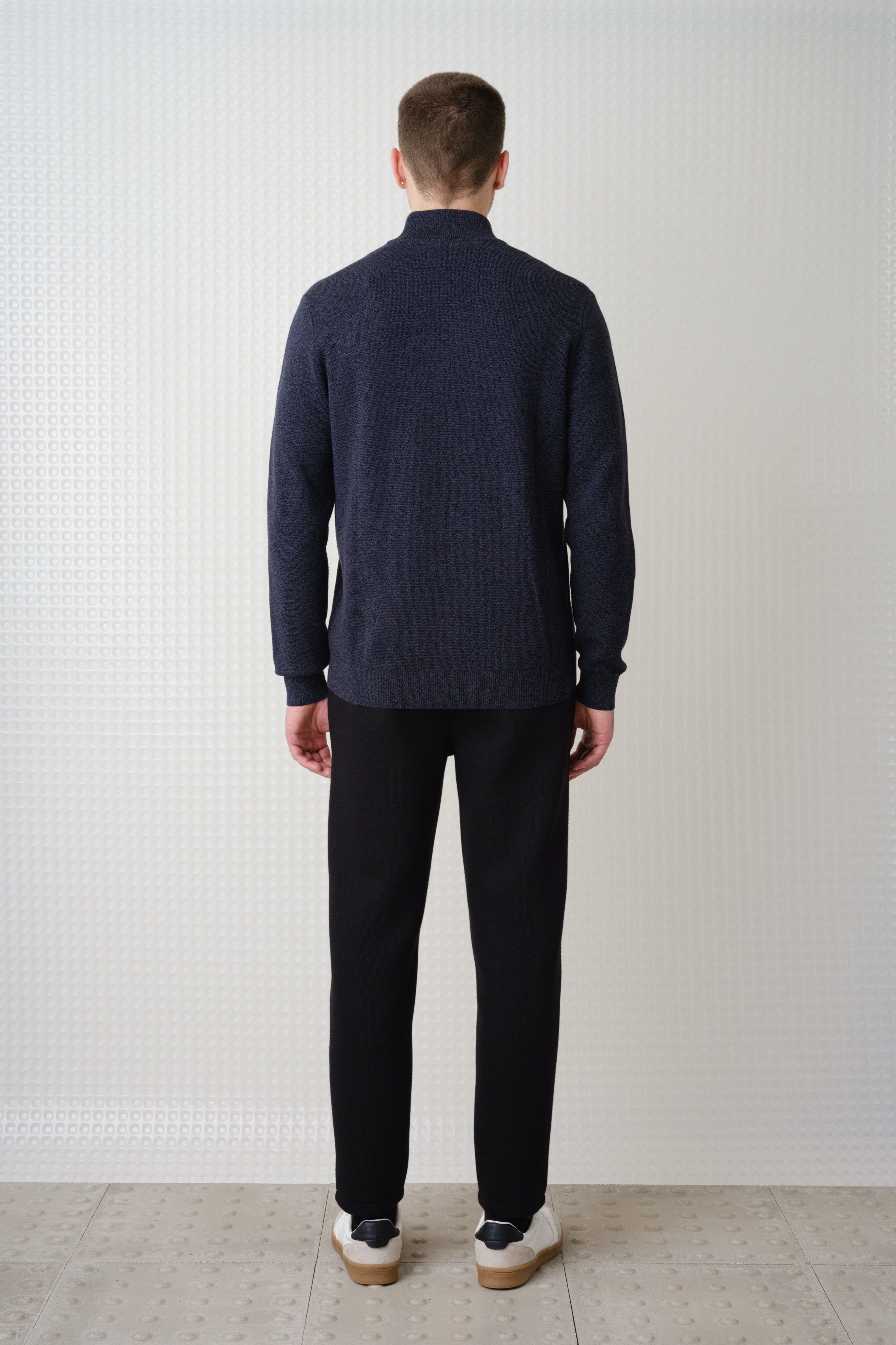 Arlon - Quarter Zip - Black Indigo