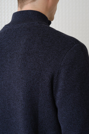 Arlon - Quarter Zip - Black Indigo