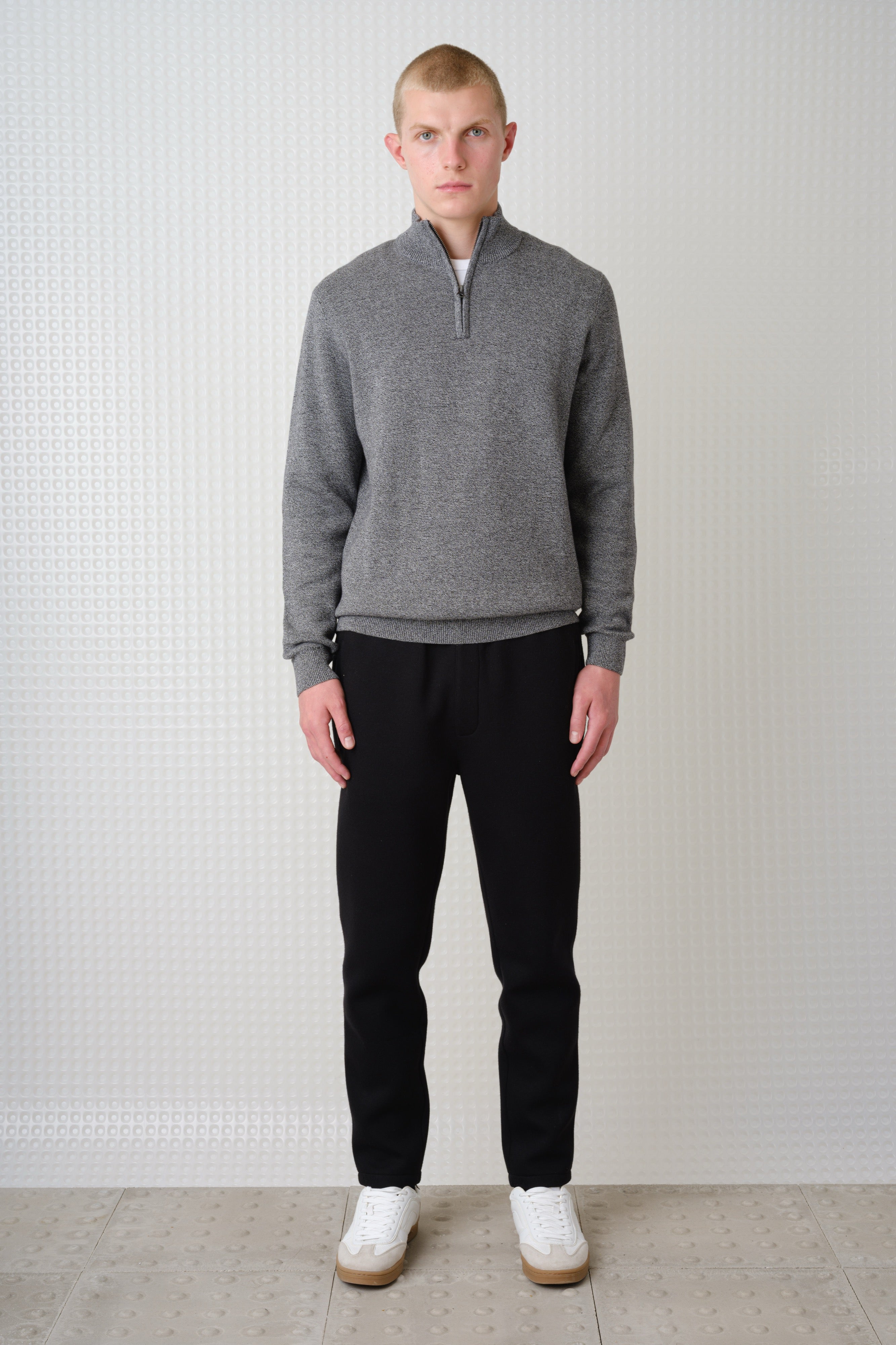 Arlon - Quarter Zip - Light Grey