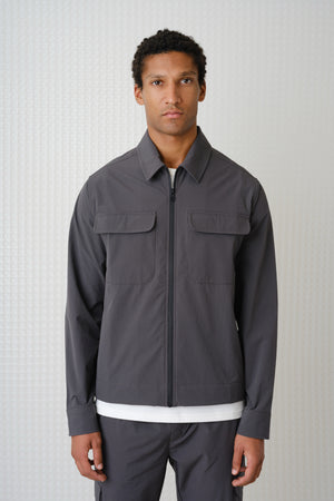 Atlantic - Tech Stretch Jacket - Grey