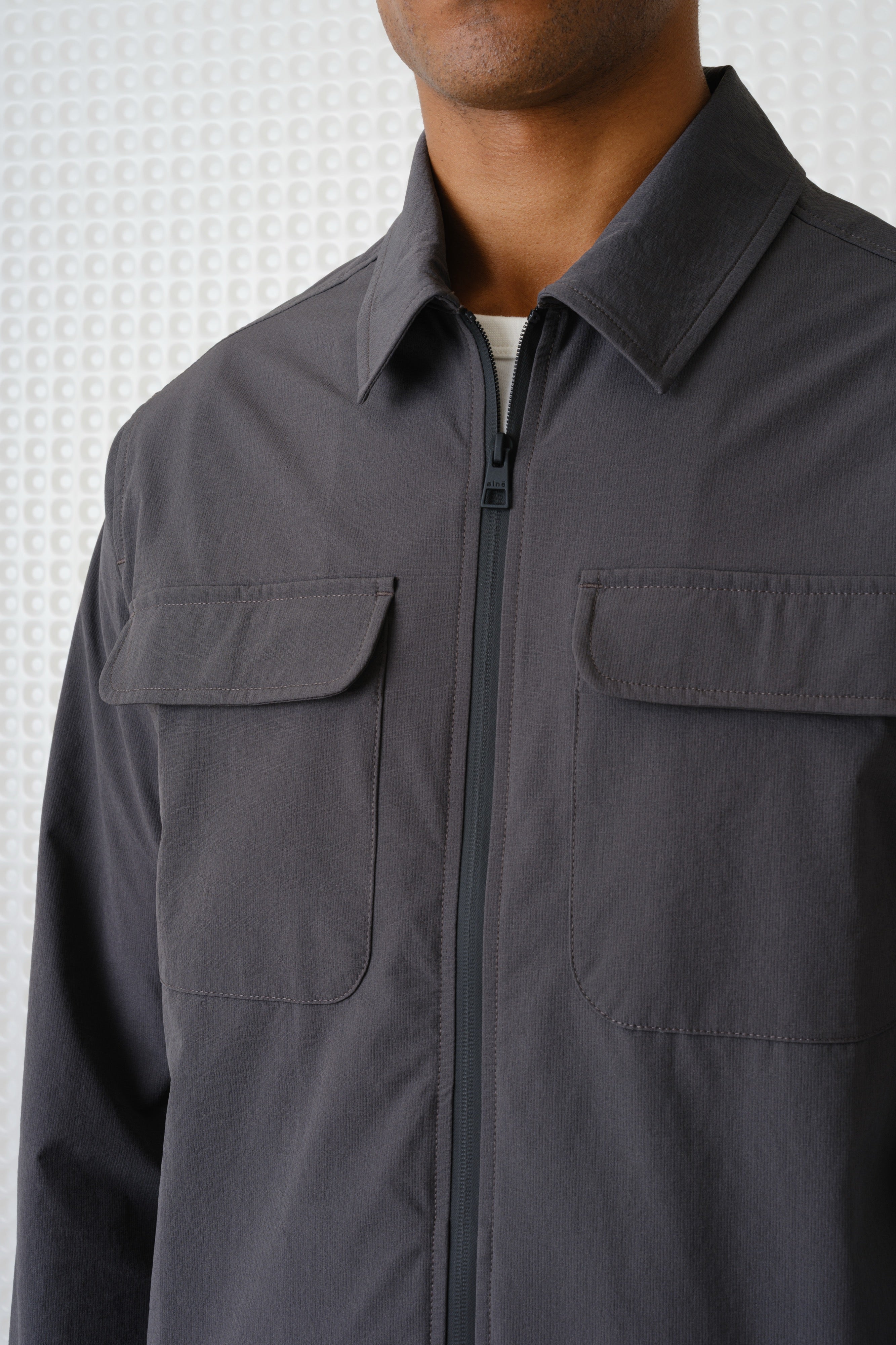 Atlantic - Tech Stretch Jacket - Grey