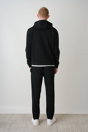 Azriel - Bonded Jersey Joggers - Black