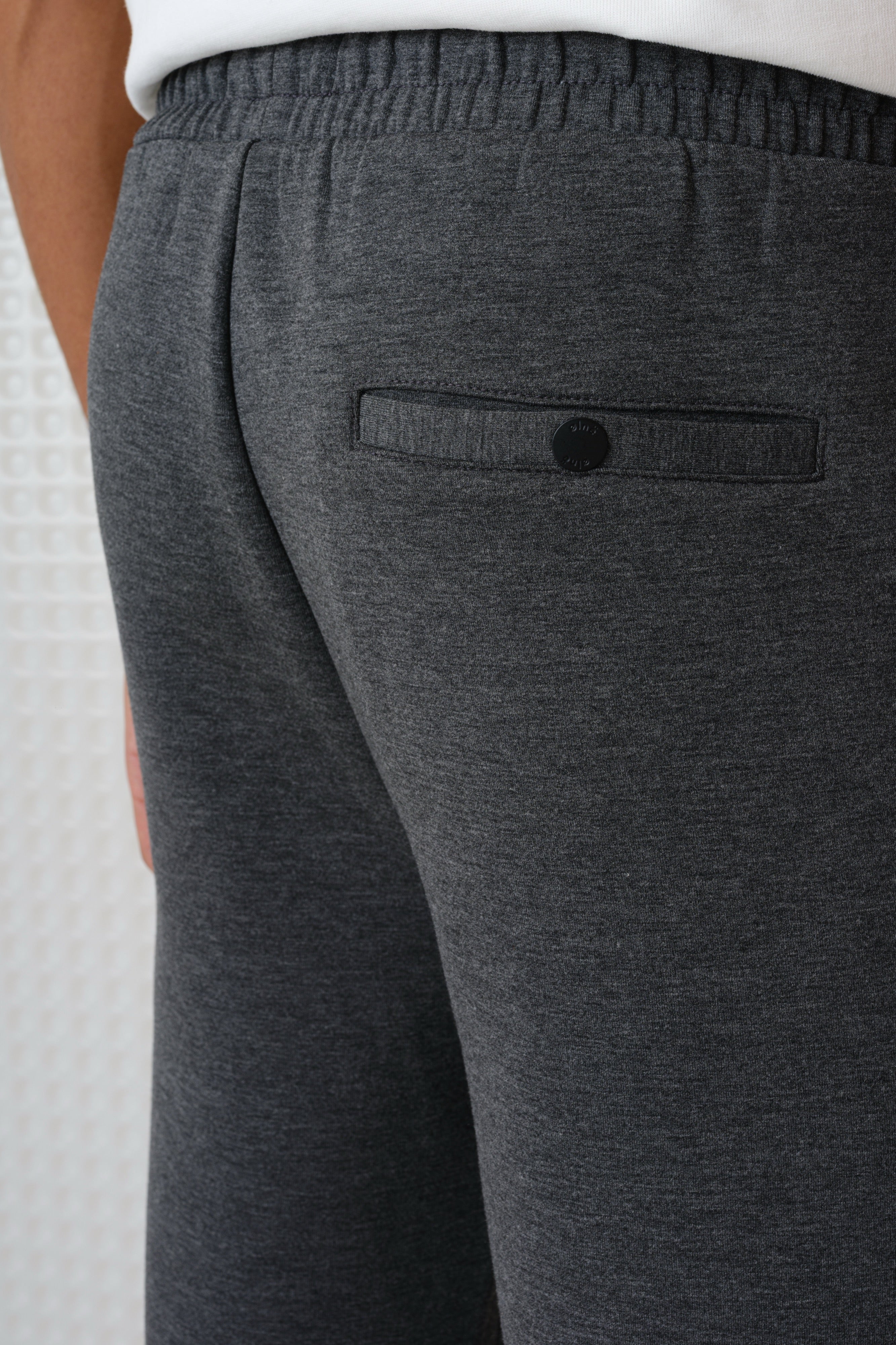 Azriel - Bonded Jersey Joggers - Grey