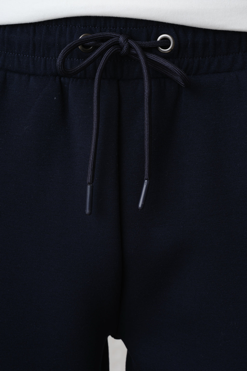 Azriel - Bonded Jersey Joggers - Navy