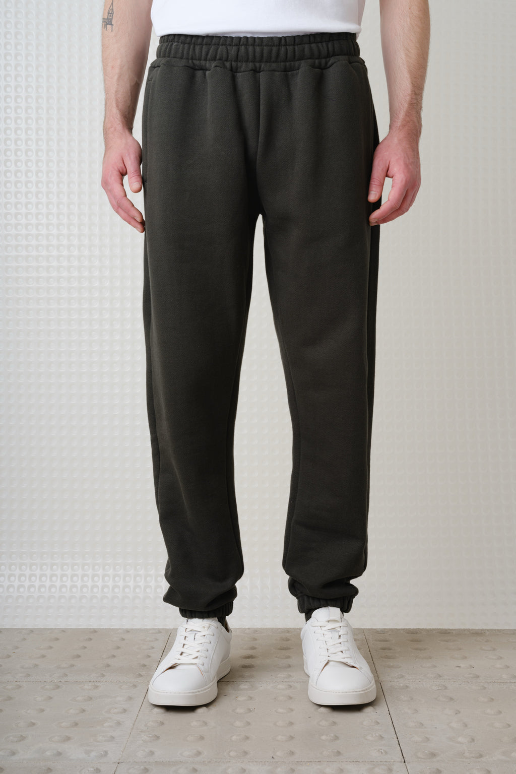 Brody - Brush Back Sweatpant - Dark Olive