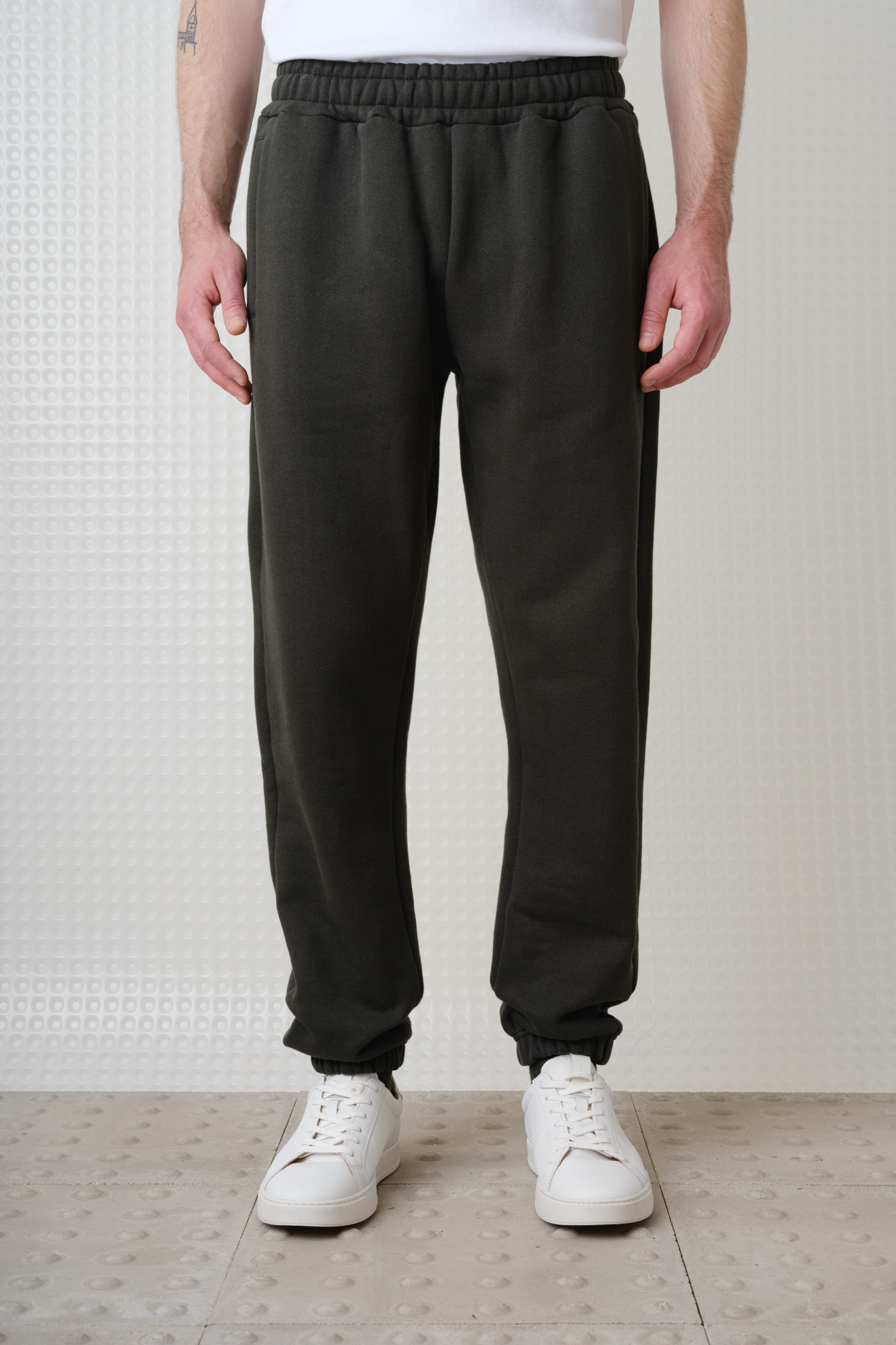 Brody - Brush Back Sweatpant - Dark Olive