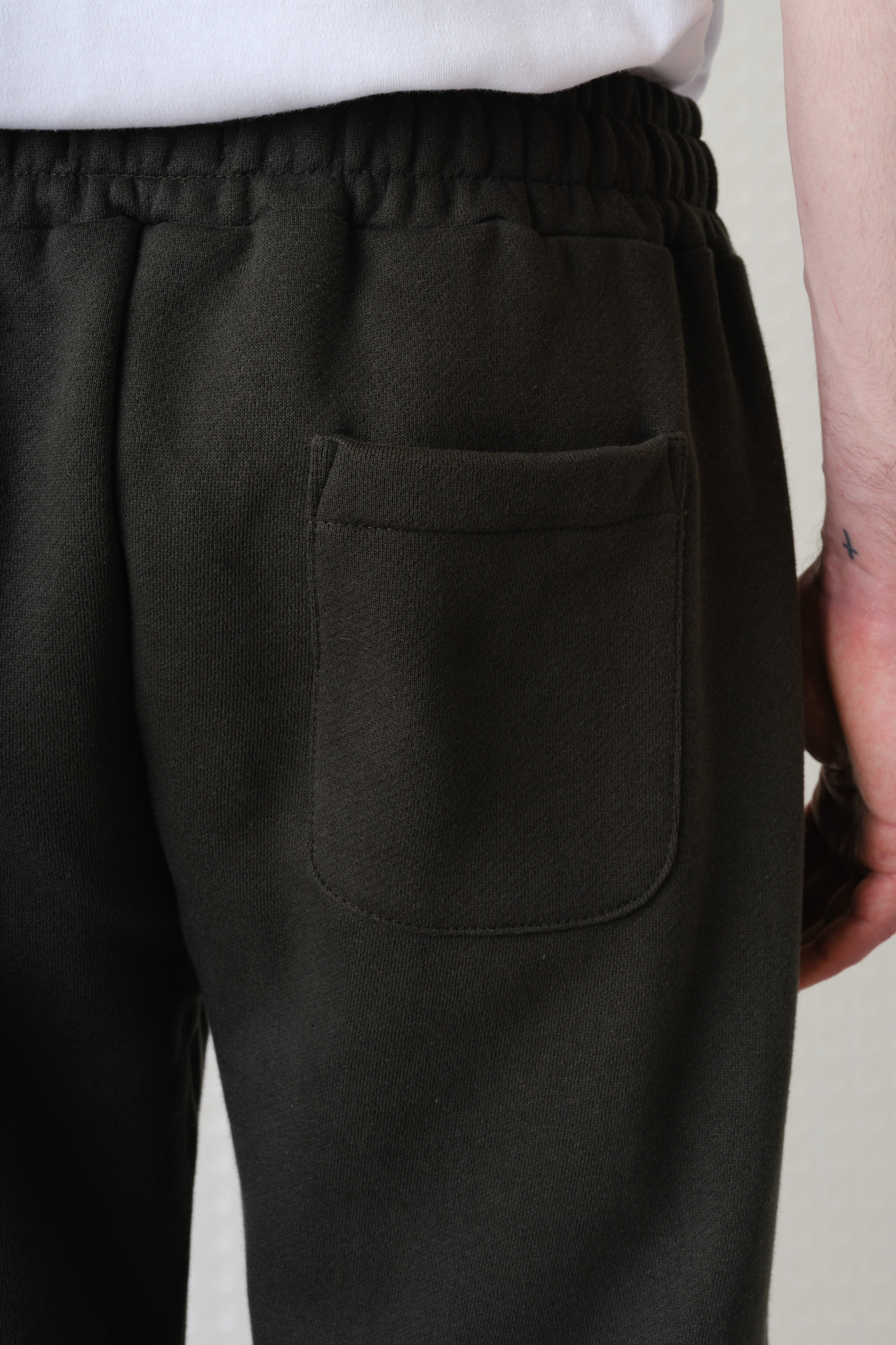 Brody - Brush Back Sweatpant - Dark Olive