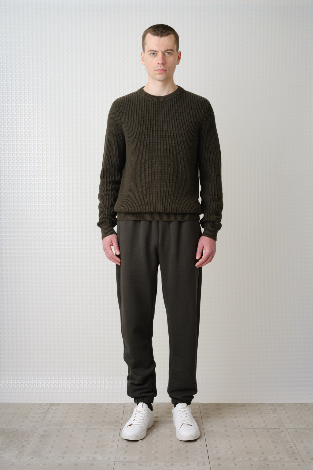 Brody - Brush Back Sweatpant - Dark Olive