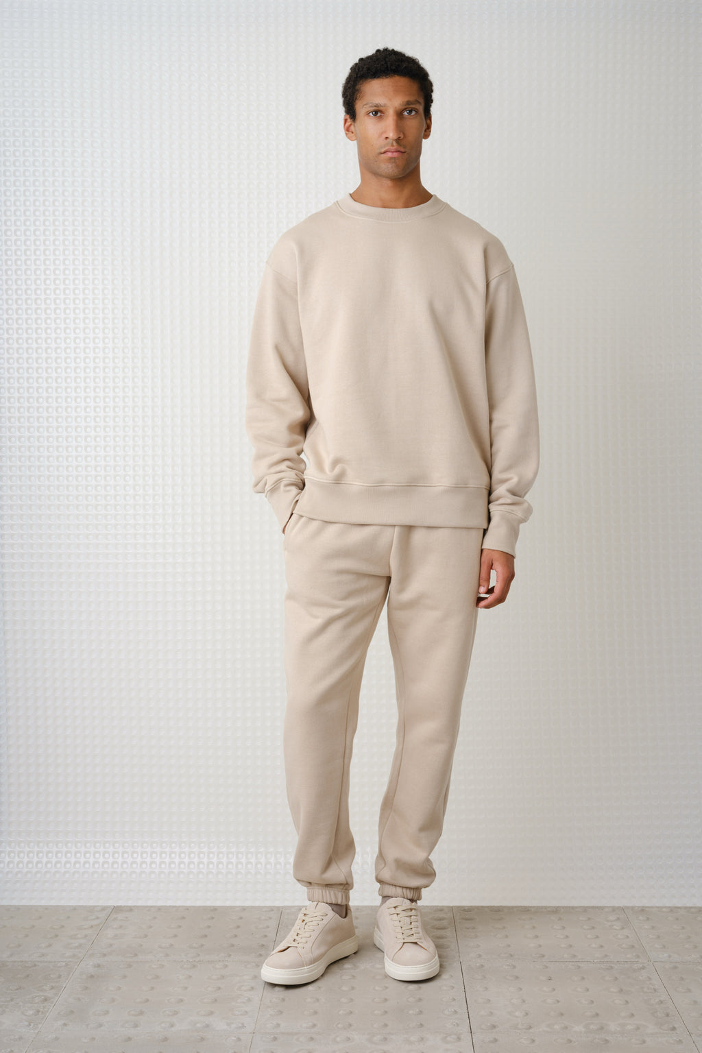 Brody - Brush Back Sweatpant - Putty