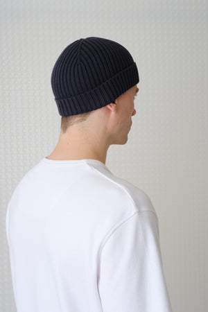 Brye Beanie Hat - Dark Midnight