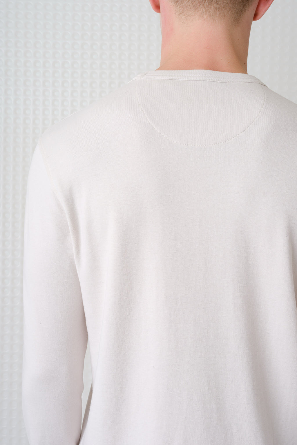 Calla - 260GSM Interlock Long Sleeve T-Shirt - Stone