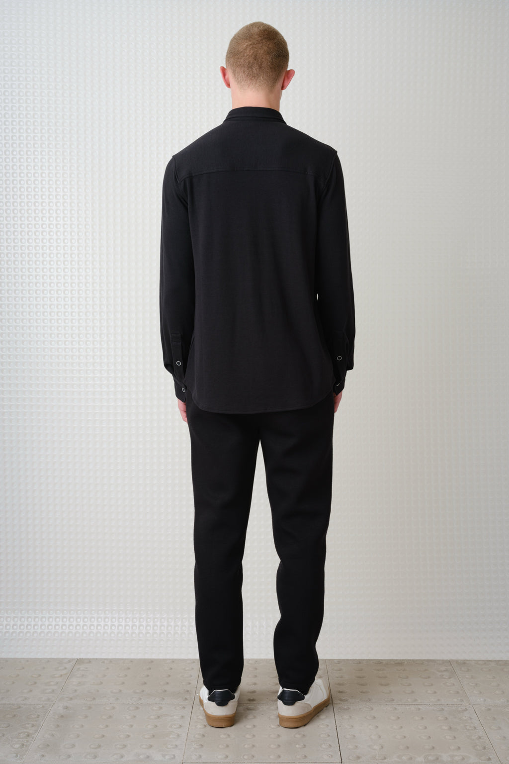 Calmer - 260GSM Interlock Shirt - Black