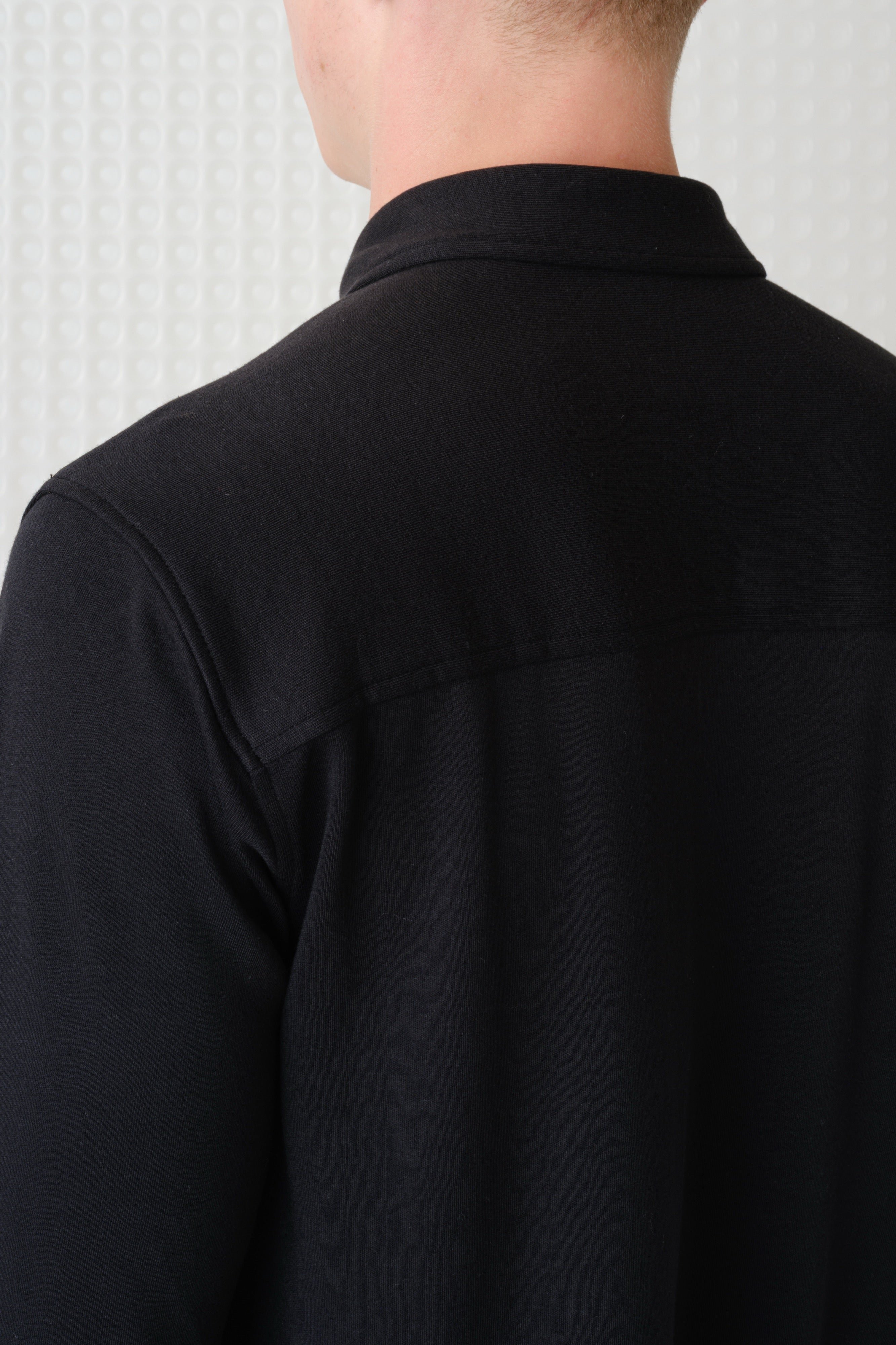 Calmer - 260GSM Interlock Shirt - Black