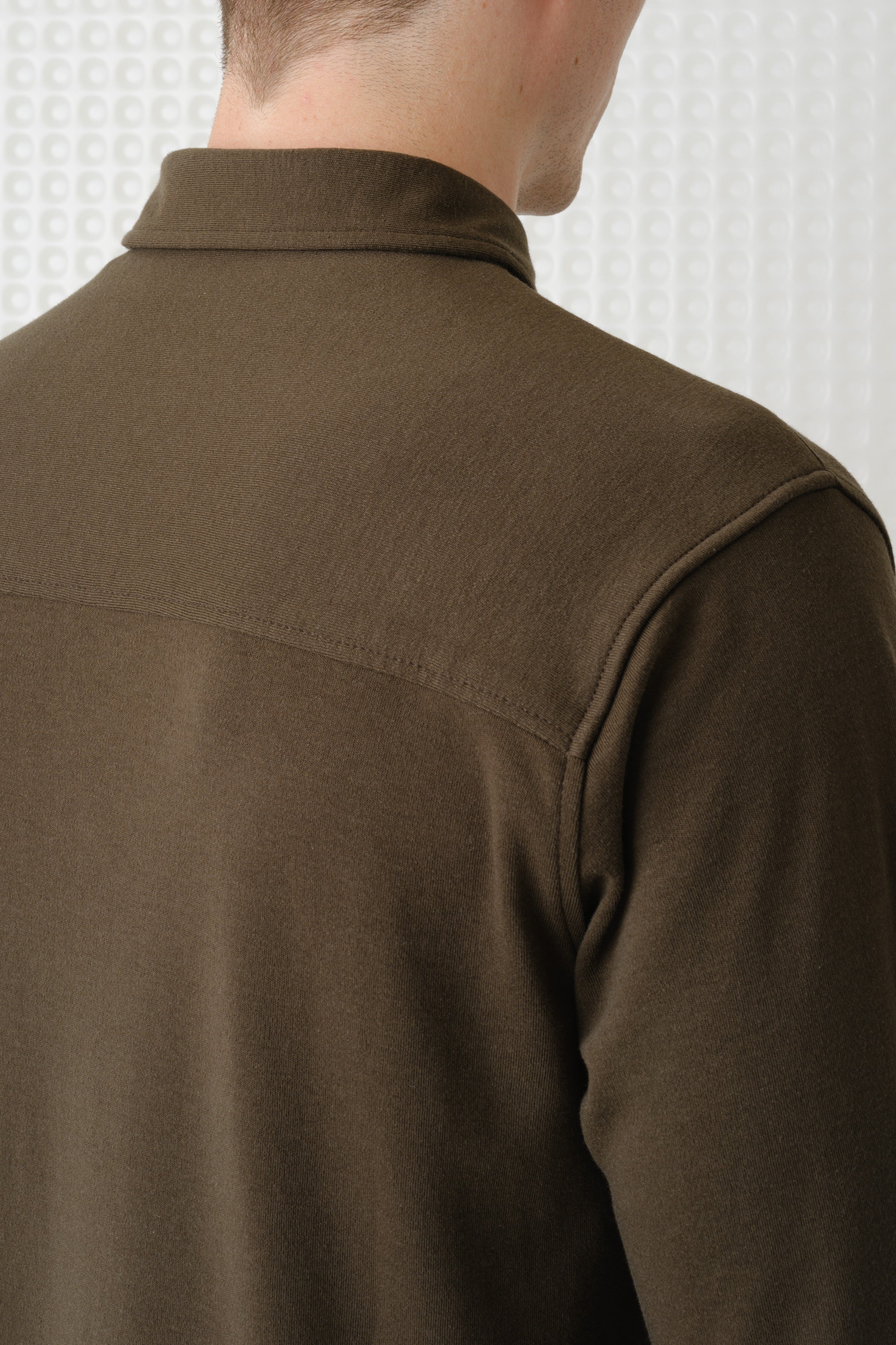 Calmer - 260GSM Interlock Shirt - Olive