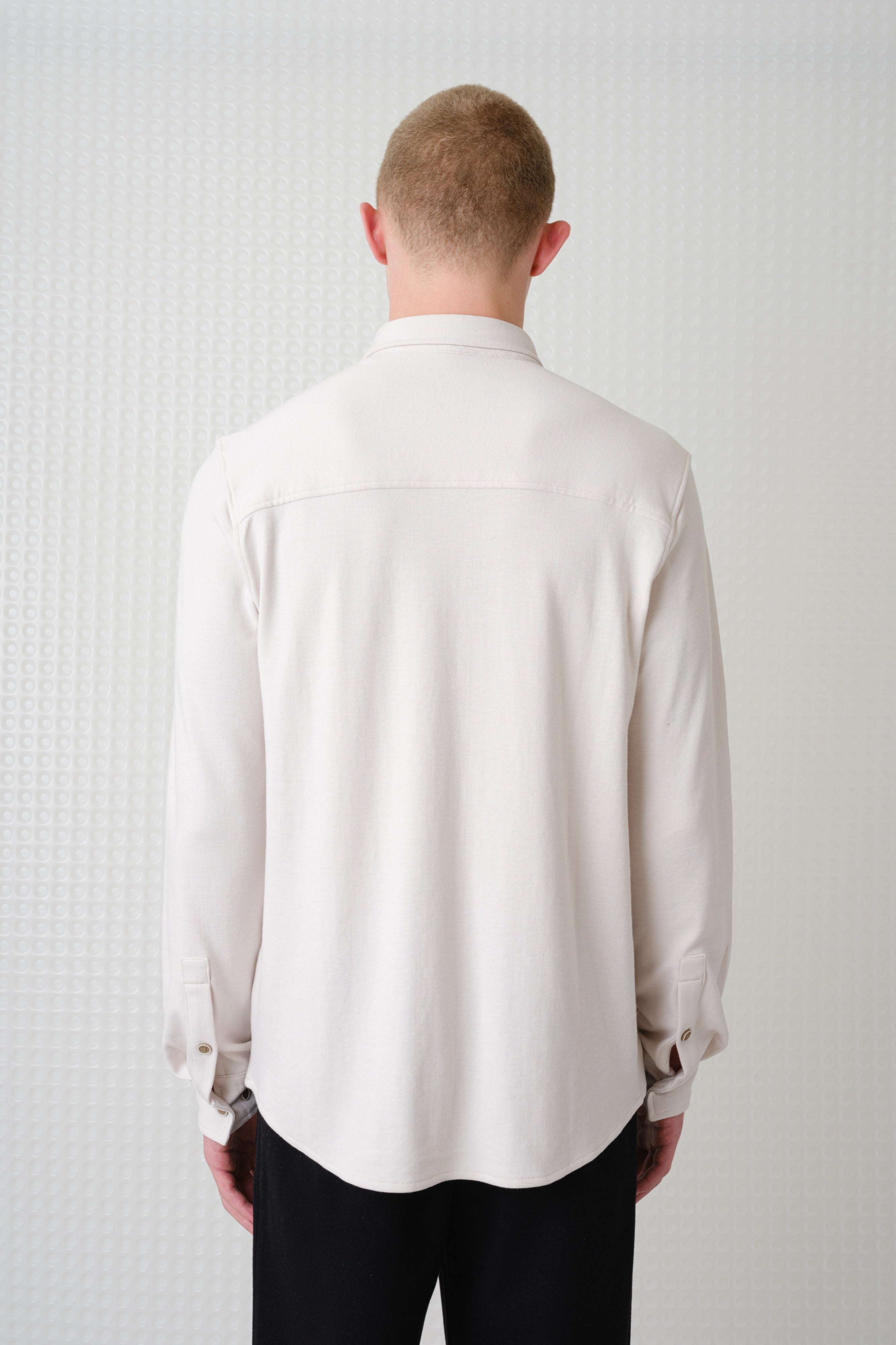 Calmer - 260GSM Interlock Shirt - Stone
