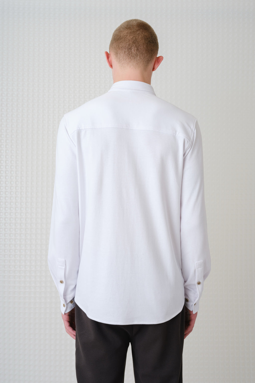 Calla - 260GSM Interlock Long Sleeve T-Shirt - White