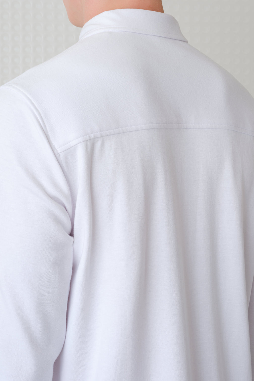 Calla - 260GSM Interlock Long Sleeve T-Shirt - White
