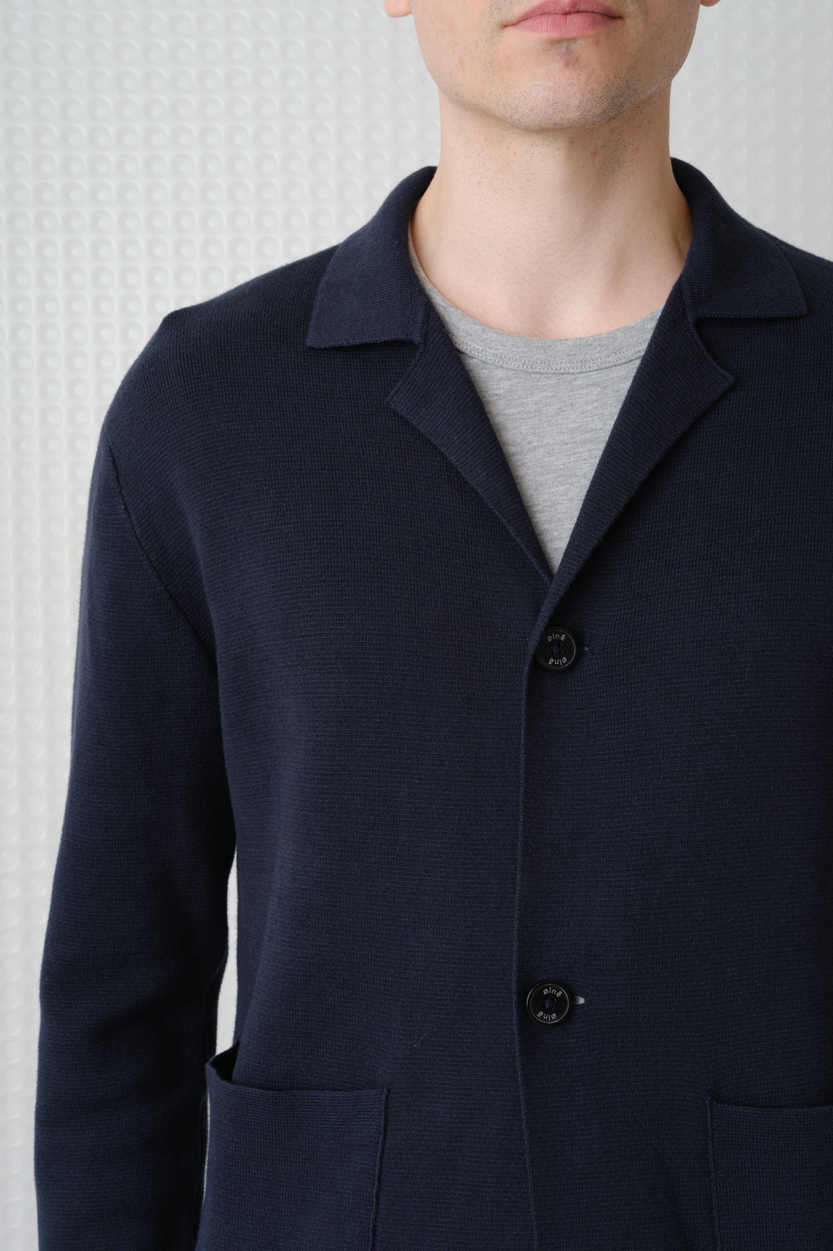 Dragor - Cotton Blazer - Navy