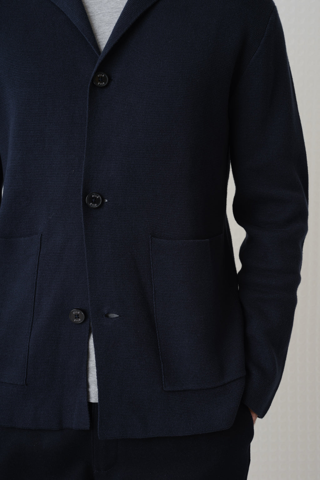 Dragor - Cotton Blazer - Navy