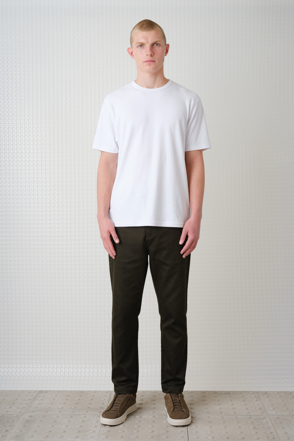 Elsted - Tech Nylon Jogger - Khaki