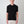 Farum - SS Button Up Knit Polo - Black
