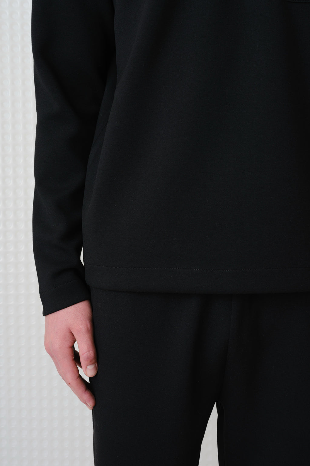 Goodman - Bonded Quarter ZIp - Black
