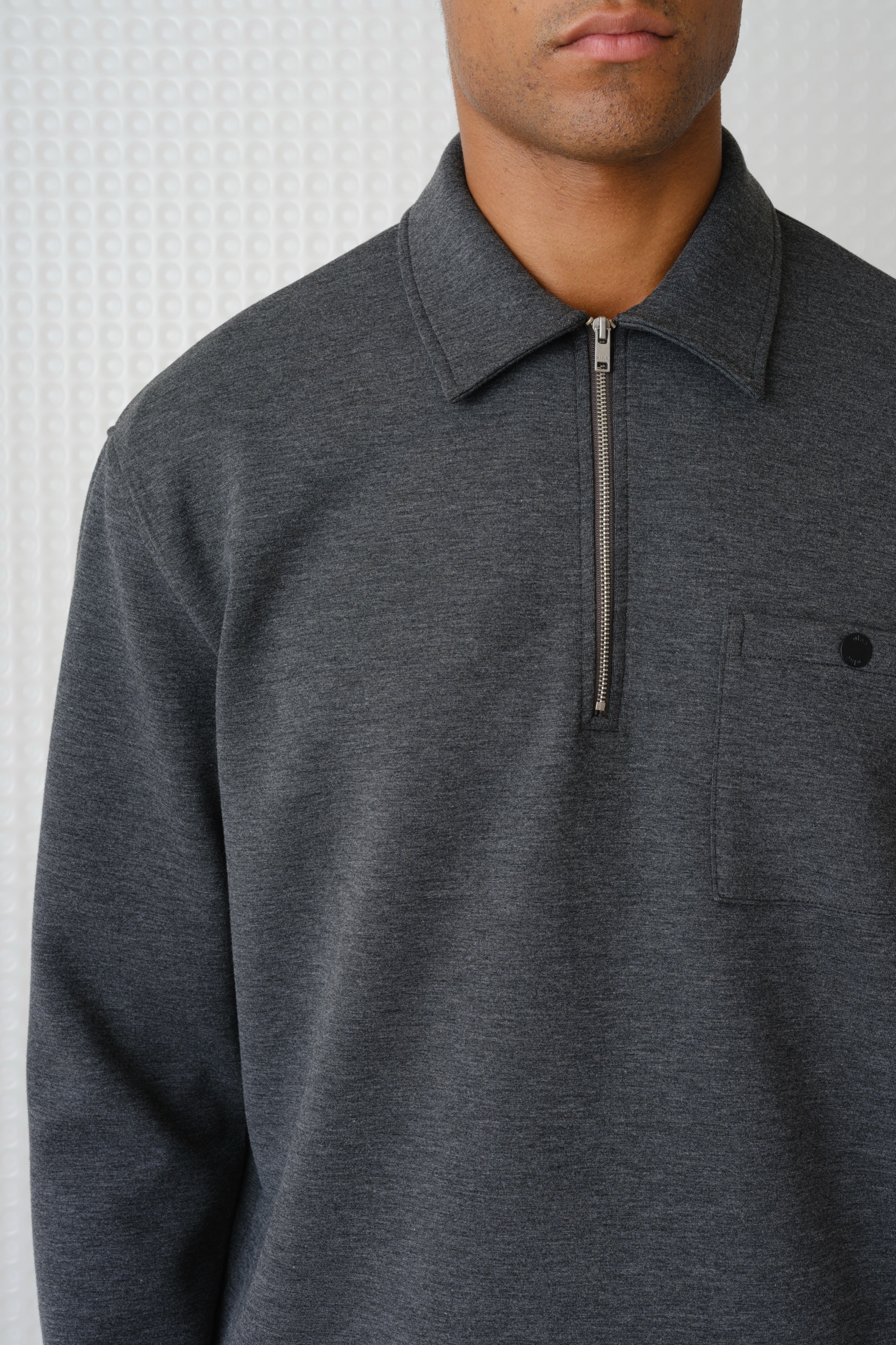 Goodman - Bonded Quarter ZIp - Grey