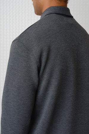 Goodman - Bonded Quarter ZIp - Grey