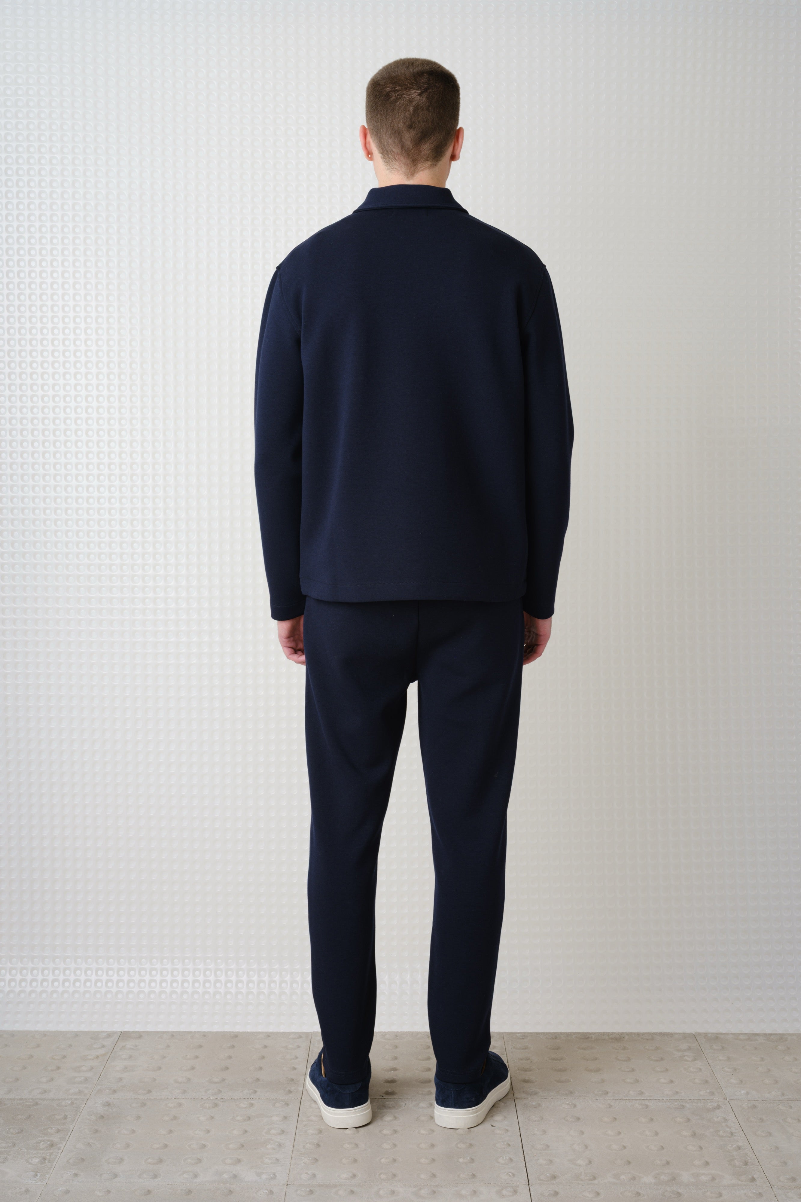 Goodman - Bonded Quarter ZIp - Navy