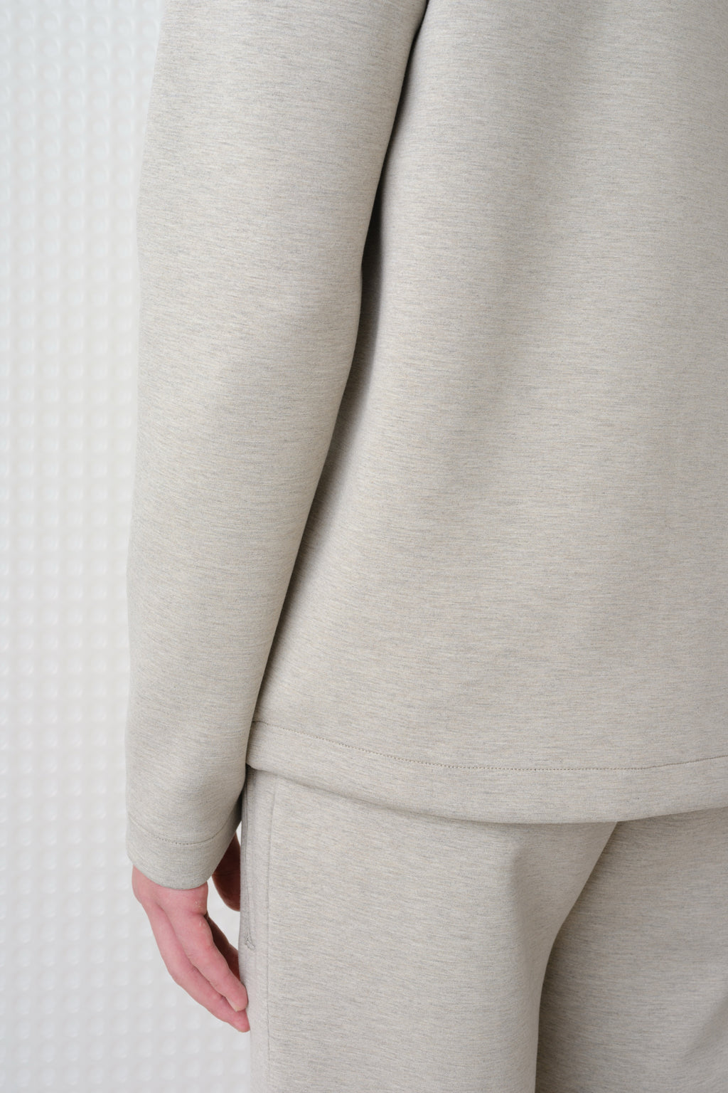 Goodman - Bonded Quarter ZIp - Stone