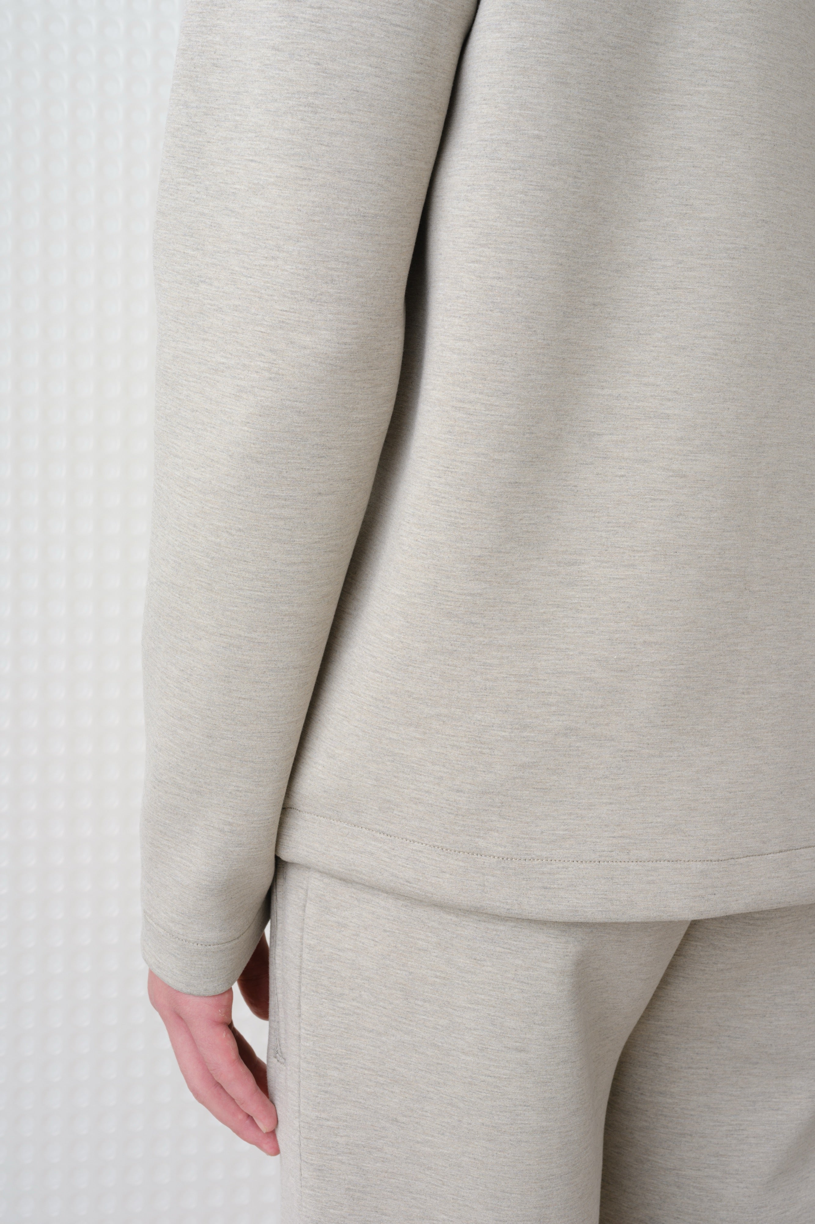 Goodman - Bonded Quarter ZIp - Stone