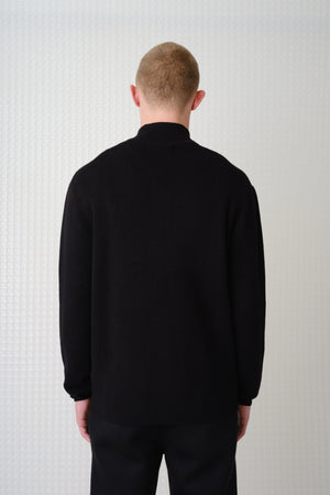 Hadston - Quarter Zip - Black