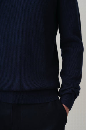 Hadston - Quarter Zip - Navy