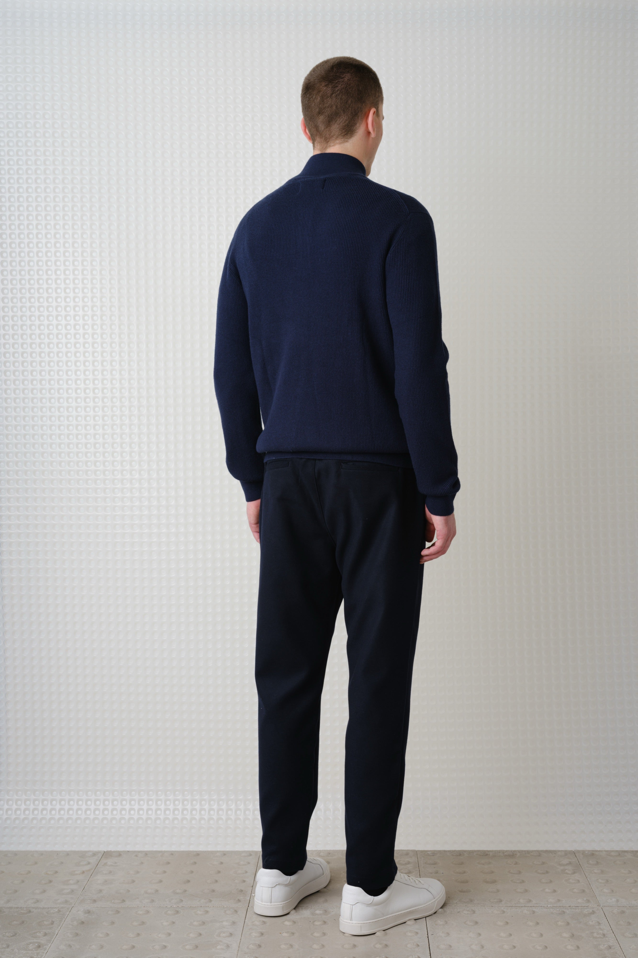 Hadston - Quarter Zip - Navy