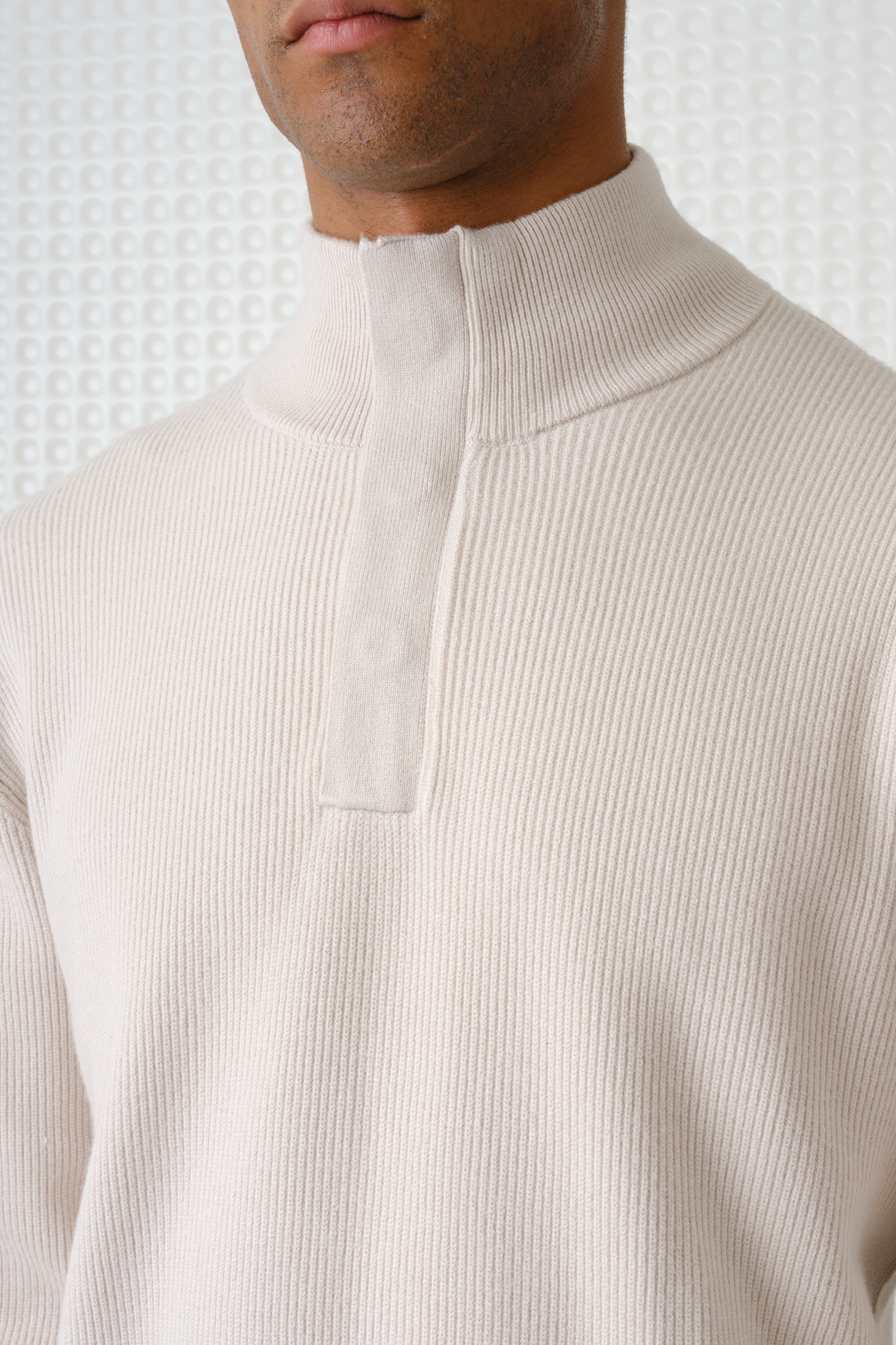 Hadston - Quarter Zip - Stone