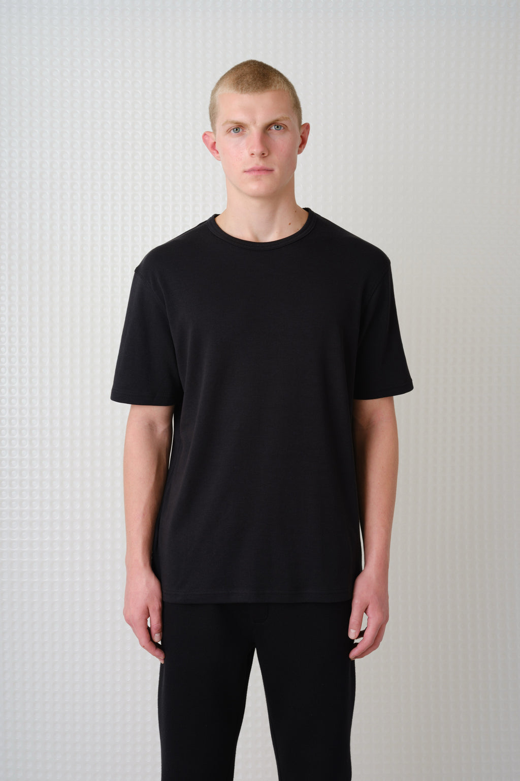 Harte - 260GSM Interlock Tee - Black