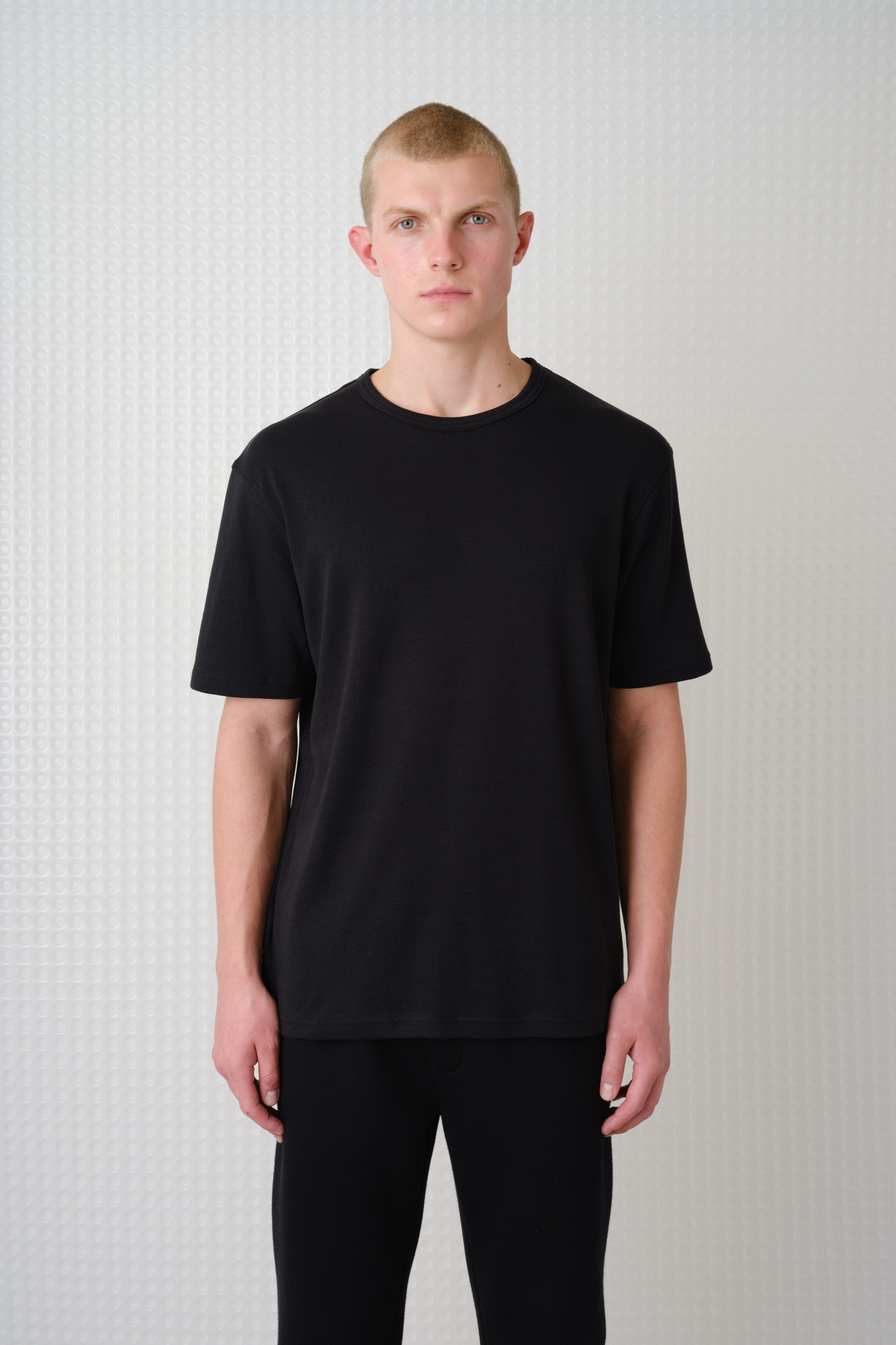 Harte - 260GSM Interlock Tee - Black
