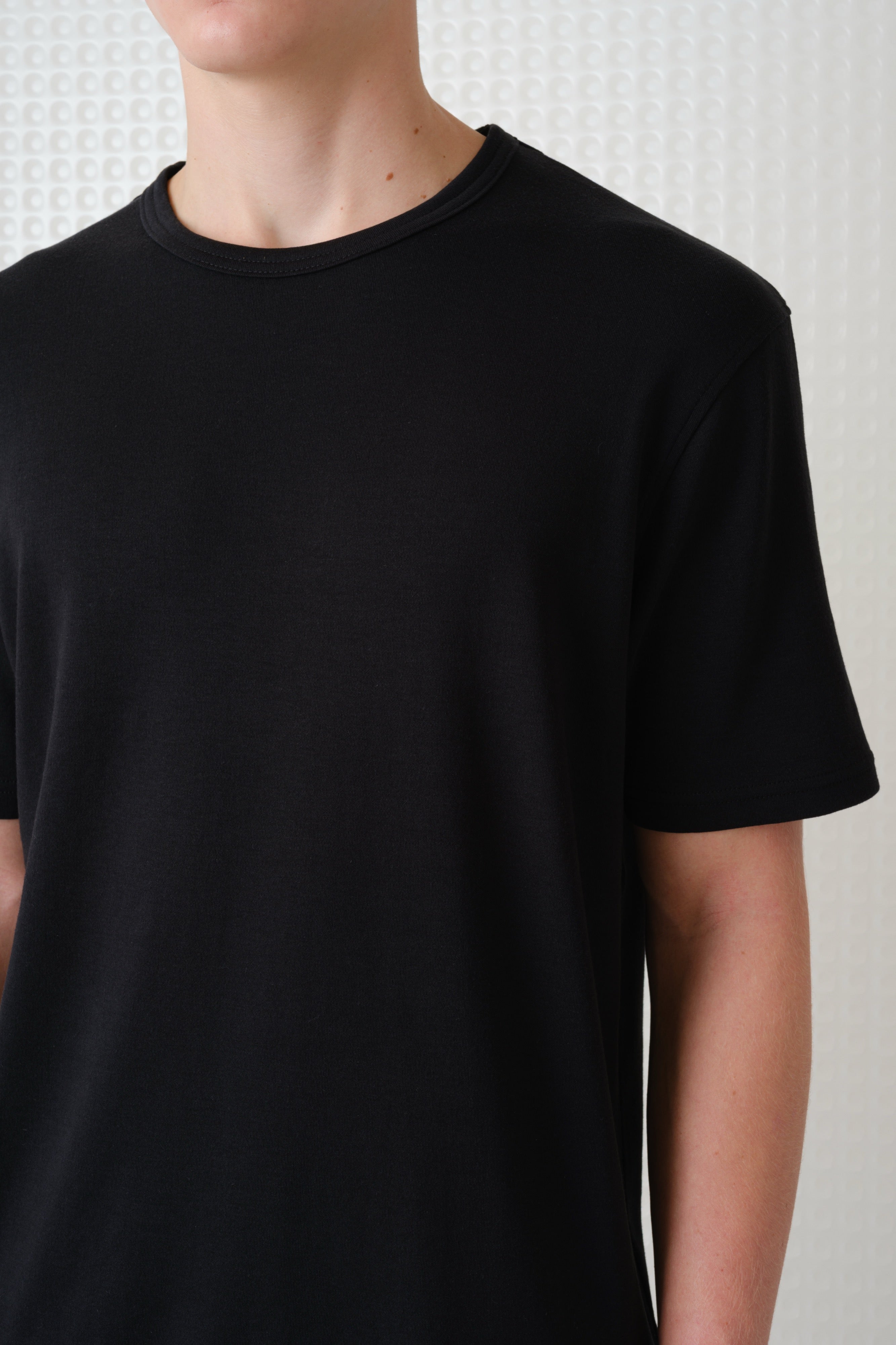Harte - 260GSM Interlock Tee - Black