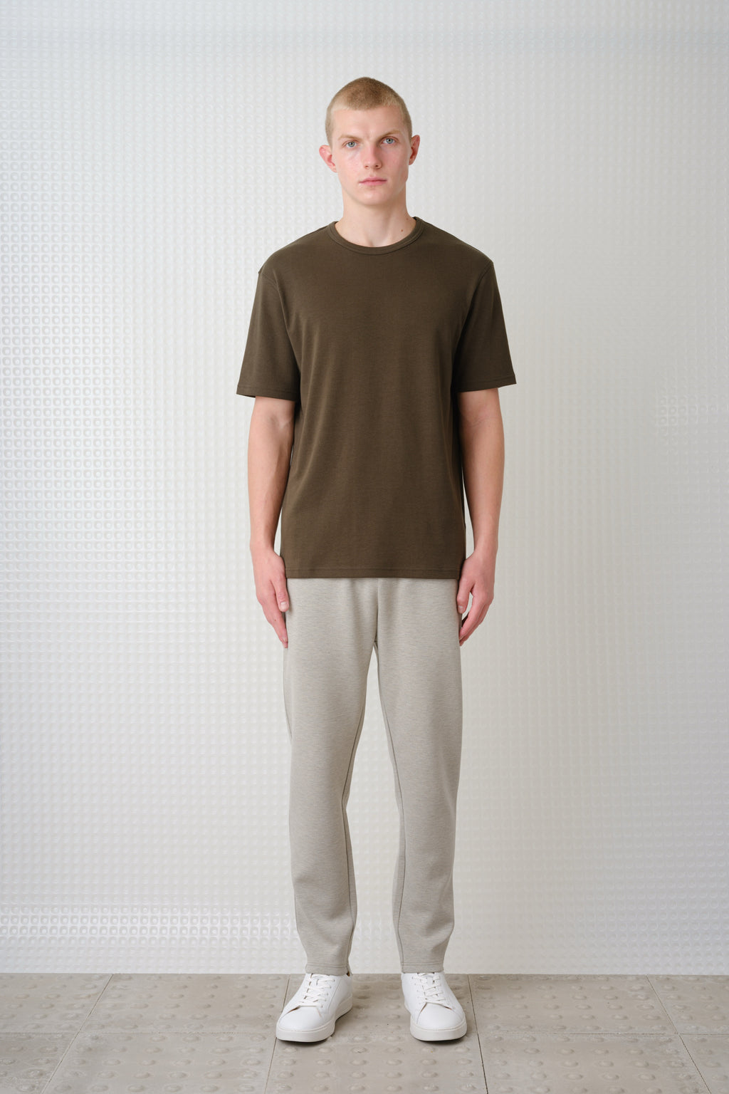 Harte - 260GSM Interlock Tee - Olive