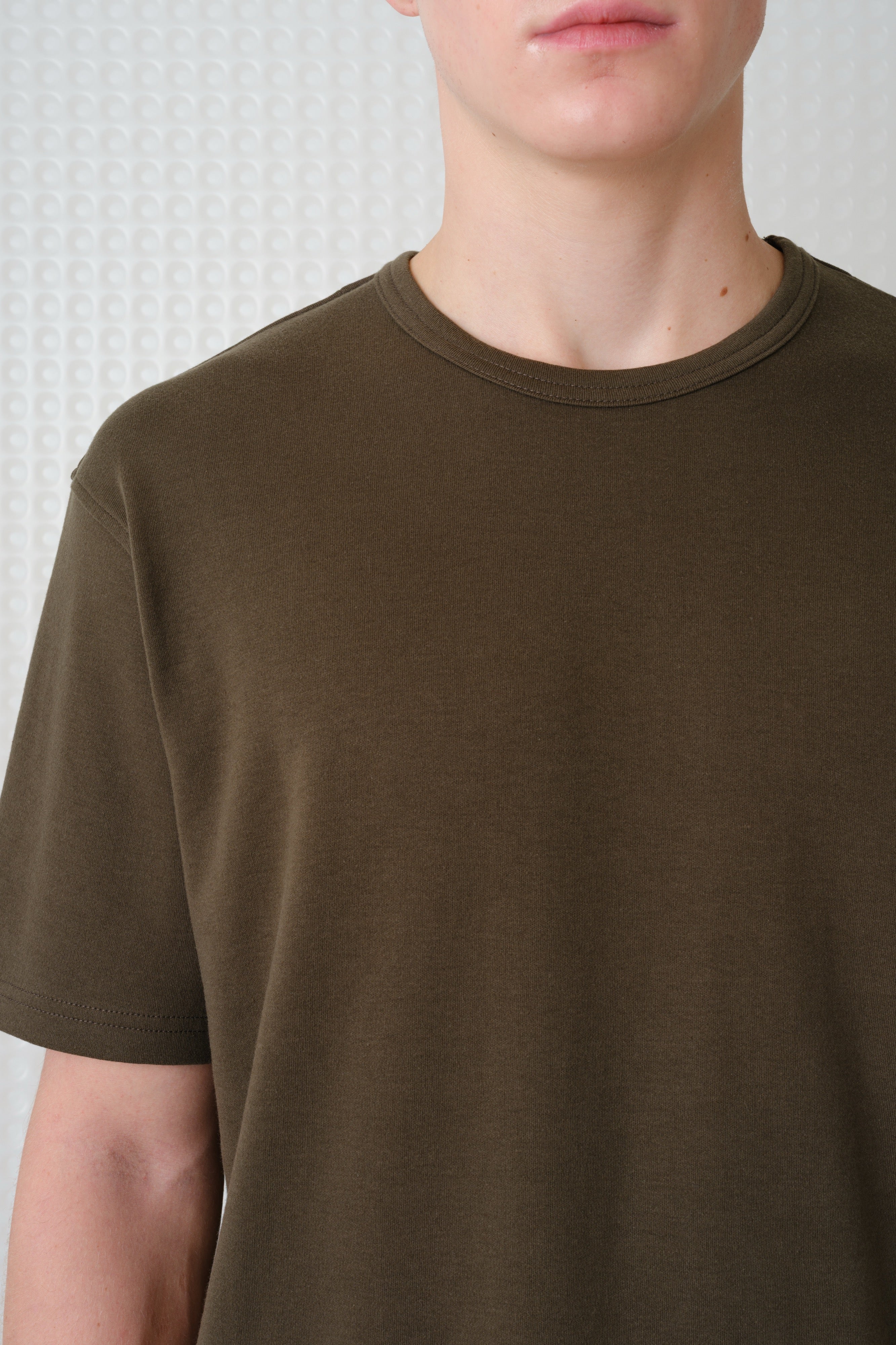 Harte - 260GSM Interlock Tee - Olive