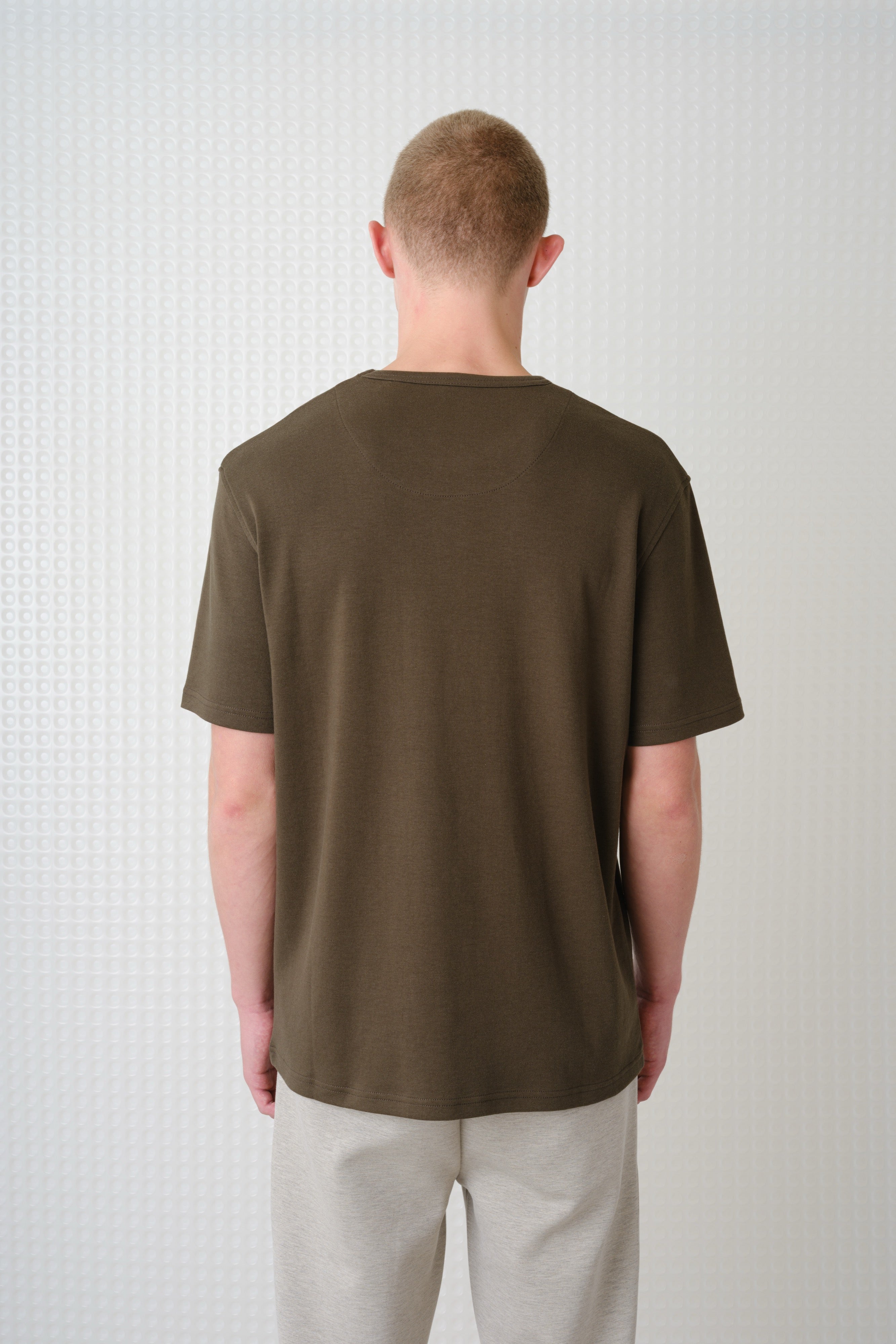 Harte - 260GSM Interlock Tee - Olive