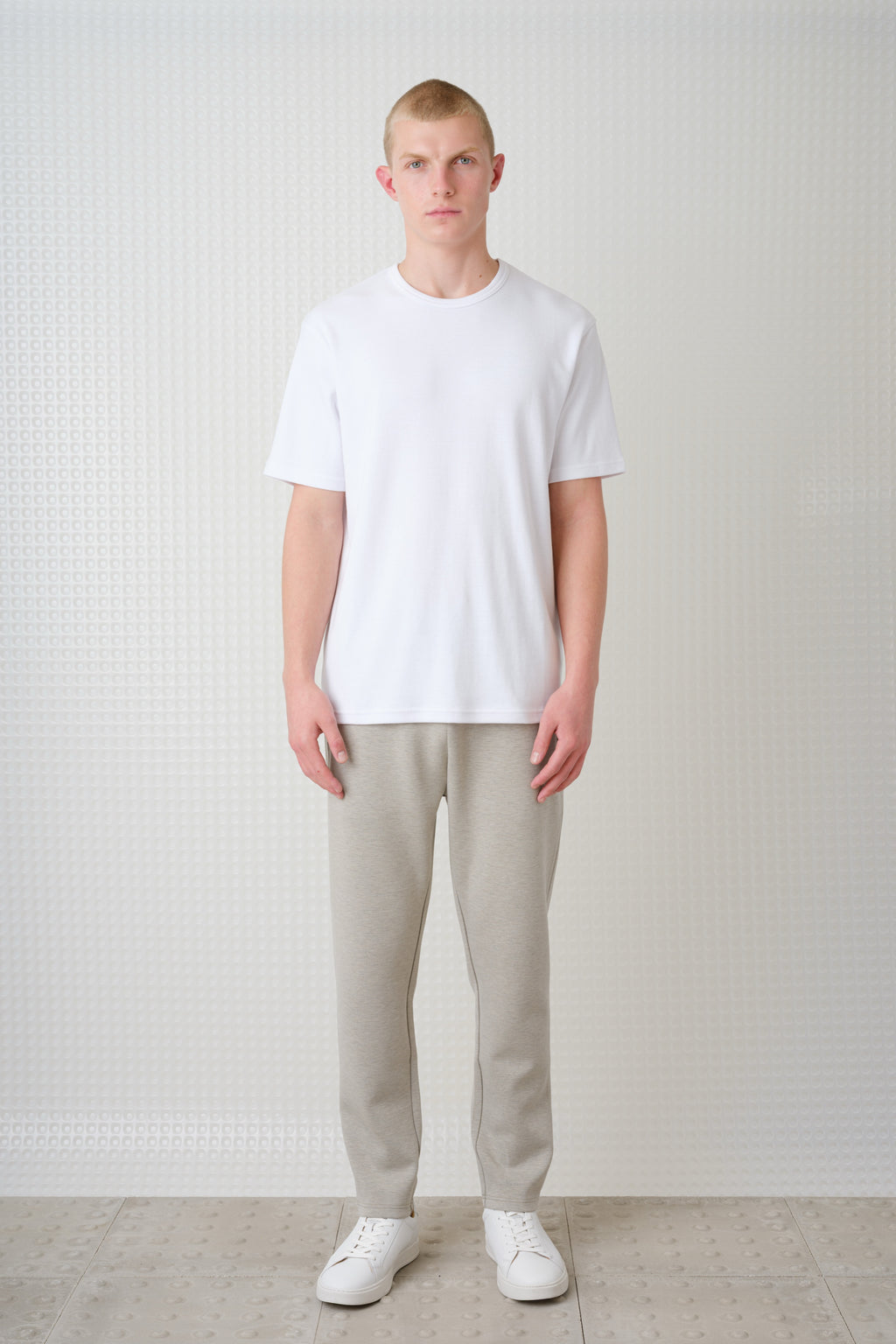 Harte - 260GSM Interlock Tee - White