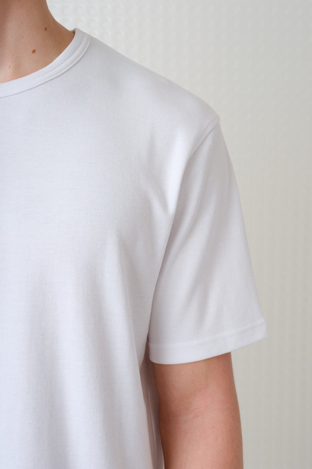 Harte - 260GSM Interlock Tee - White