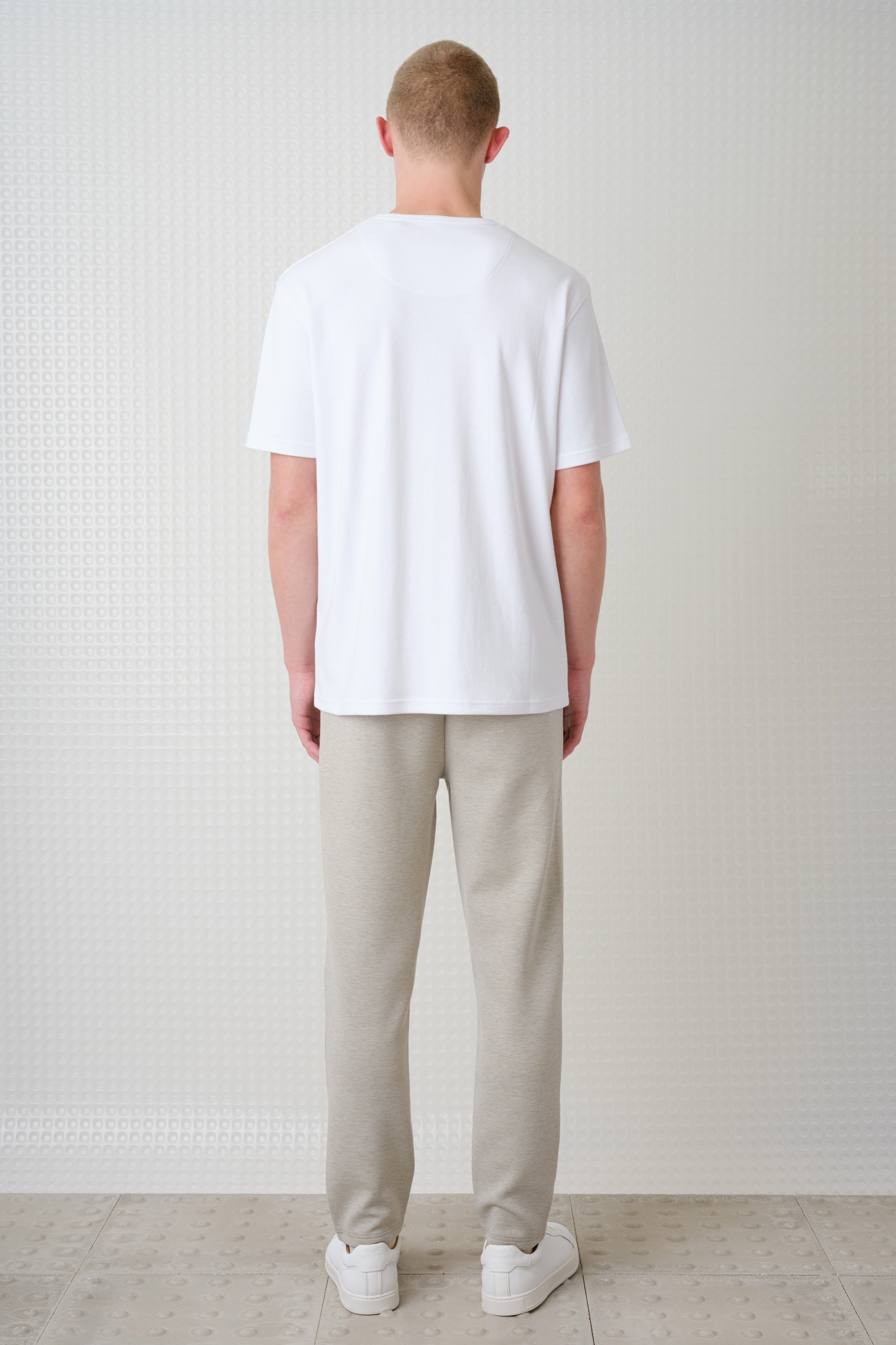 Harte - 260GSM Interlock Tee - White