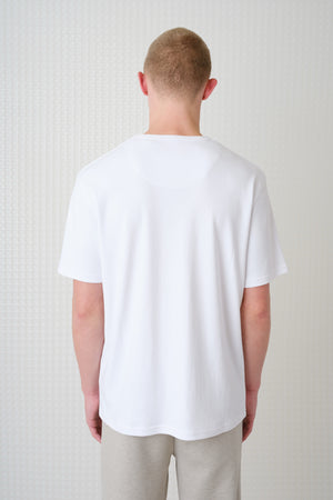 Harte - 260GSM Interlock Tee - White